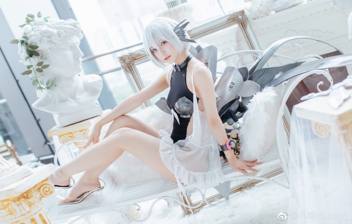 萤火虫漫展 战双帕弥什丽芙·仰光cos深海少女 cn铁板烧鬼舞